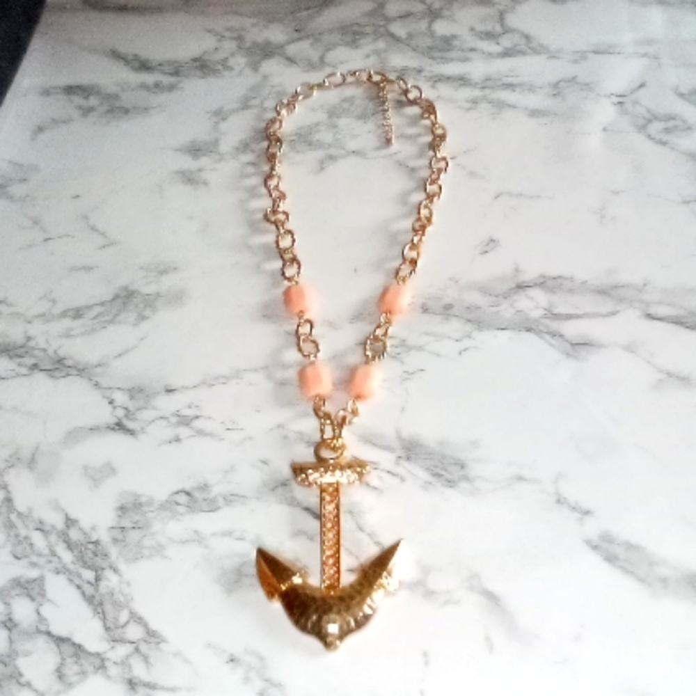 Fun Nautical Themed Statement Necklace - image 7